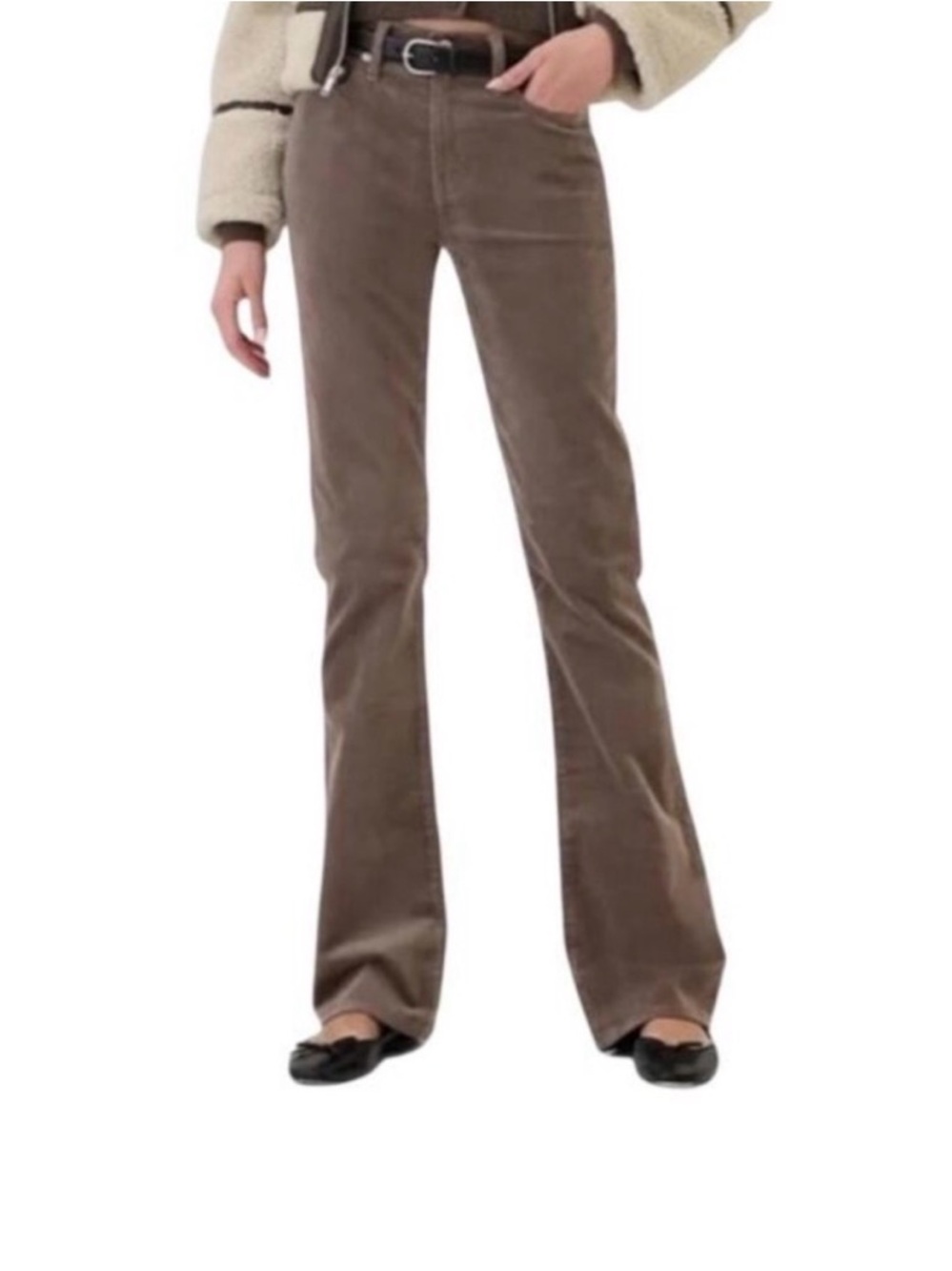 GAP Fawn Mid Rise Universal Baby Boot Corduroy Pants